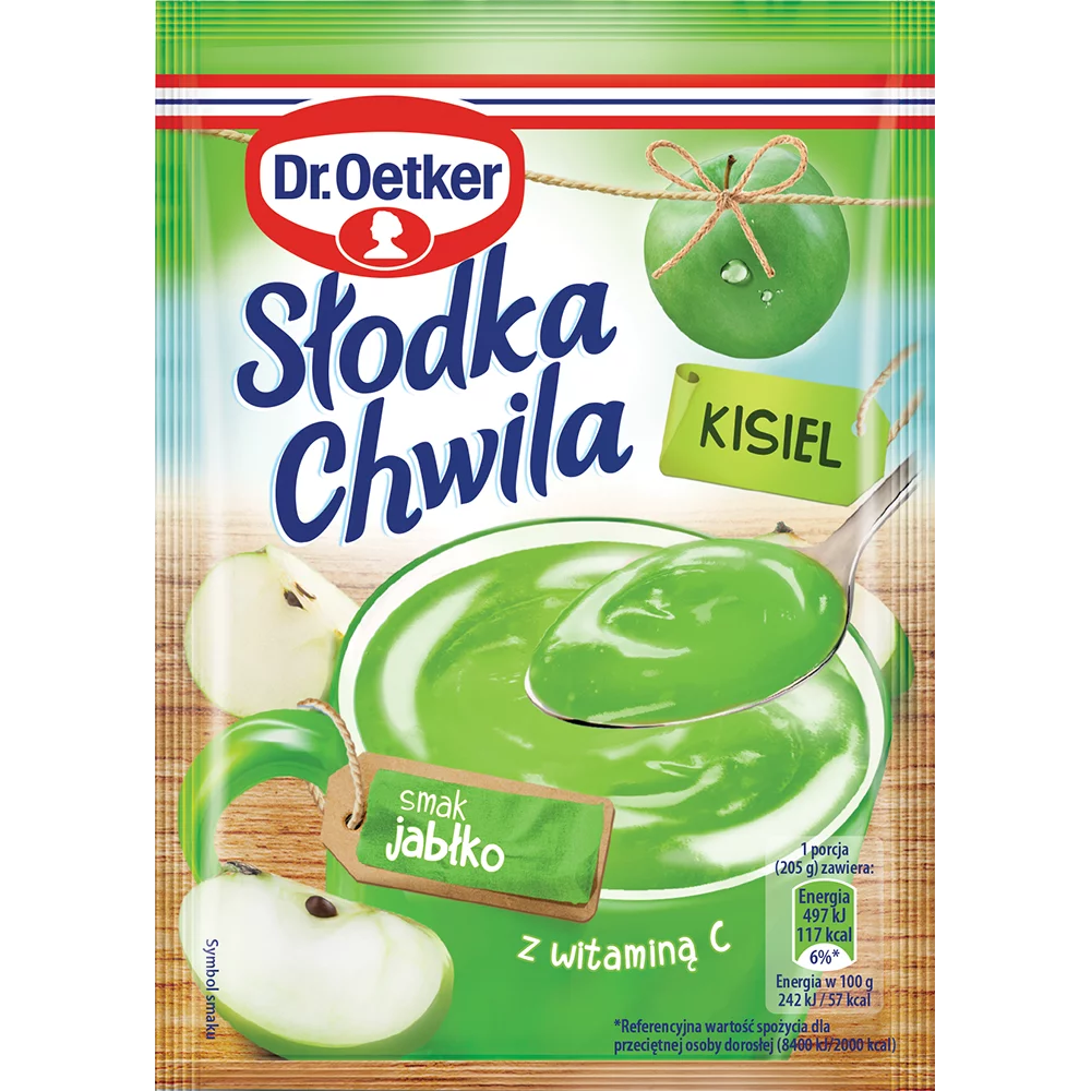 Kisiel Słodka Chwila jabłkowy 30g (opakowanie 35 szt.)