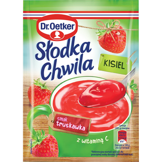 Kisiel Słodka Chwila truskawkowy 30g (opakowanie 35 szt.)