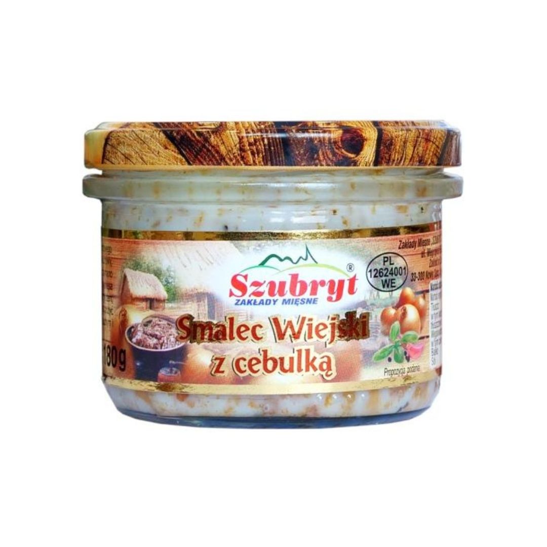 Szubryt Smalec Wiejski z Cebulką – 180 g